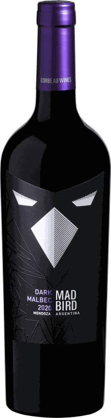 Botella de Dark Malbec