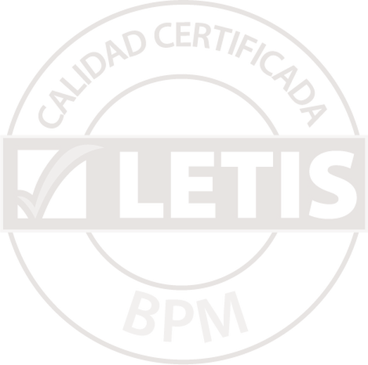 GMP quality certified by LETIS