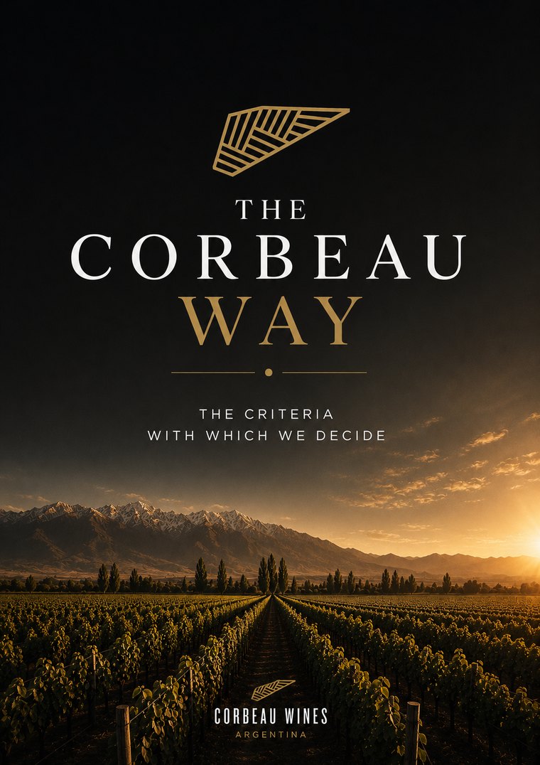The Corbeau Way cover · The criteria with which we decide